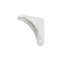 Equerre d'assemblage plastique blanc 24x24mm - 4 pièces