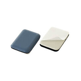 Patin glisseur 24x35mm PTFE gris - 4 pièces