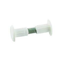 Vis d'assemblage acier tête plastique 30-36mm - 4 pièces