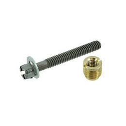 Vis d'assemblage 8x60mm + écrou + rondelle - 4 pièces