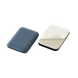 Patin glisseur 24x35mm PTFE gris - 4 pièces