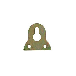 Attache cadre acier zingué 32x32mm - 2 pièces