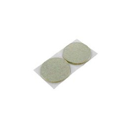 Patin feutre d.50mm beige adhésif - 4 pièces