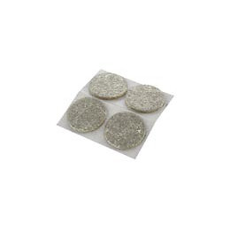 Patin feutre d.34mm beige adhésif - 4 pièces