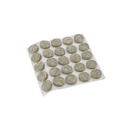Patin feutre d.13mm beige adhésif - 25 pièces