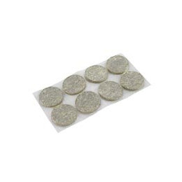 Patin feutre d.25mm beige adhésif - 8 pièces