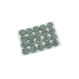 Patin feutre d.17mm beige adhésif - 20 pièces