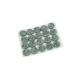 Patin feutre d.17mm beige adhésif - 20 pièces