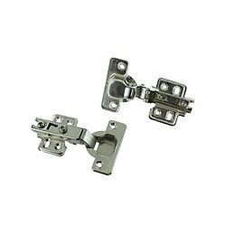 Charnière invisible d.35mm - 90° - en applique - 4 pièces
