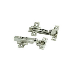 Charnière invisible amortisseur d.26mm - 95° appliq - 4 pièces