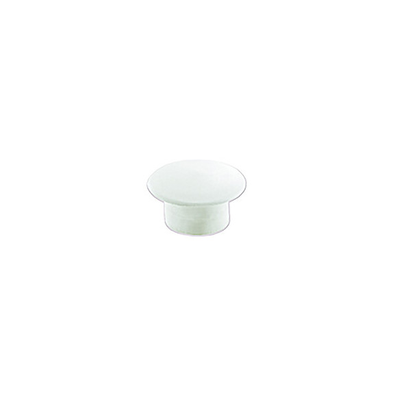 Obturateur plastique blanc diamètre 12mm - 8 pièces