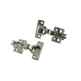 Charnière invisible d.35mm - 90° - à encastrer - 4 pièces