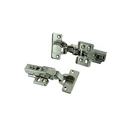 Charnière invisible amortisseur d.35mm - appliq - 4 pièces