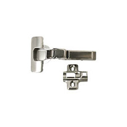Charnière invisible amortisseur d.35mm - encastrer - 2 pièces