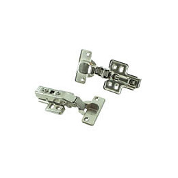 Charnière invisible amortisseur d.35mm - appliq - 2 pièces