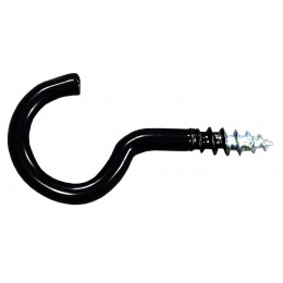 4 crochets d'armoire 4x30mm