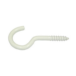 8 crochets d'armoire plastique 3x16mm