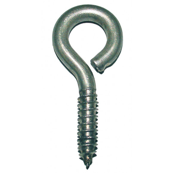 5 pitons à vis acier zingué 5x 50mm