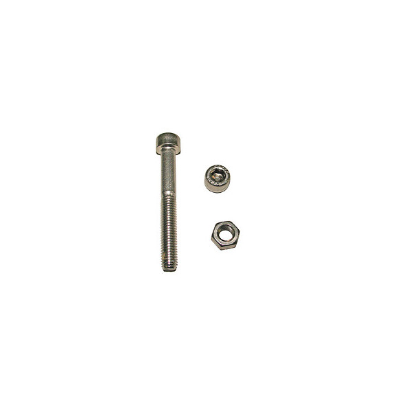 4 boulons tête cylindrique fendue inox A4 8x30mm