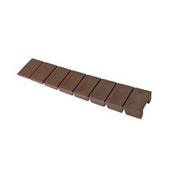 Cale de compensation plastique marron 20x100 - 4 pièces