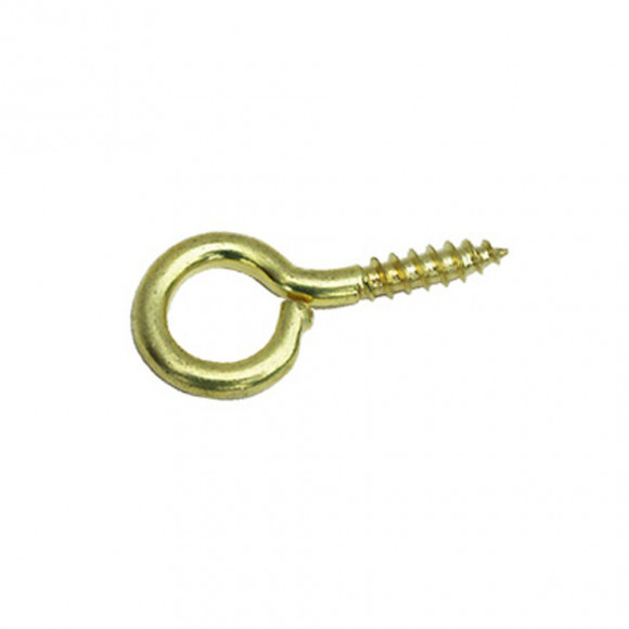 12 pitons à vis laiton 2.5x10mm