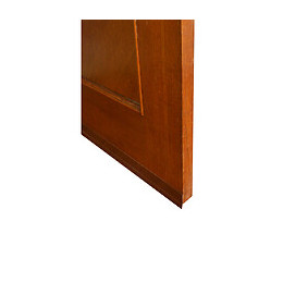 Bas de porte adhésif mousse eco marron