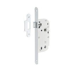 Serrure encastrée axe 40mm bec de cane