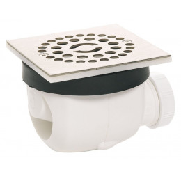 Bonde de douche carrée 90mm Twisto COTEKA