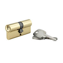 Cylindre profil laiton 5 goupilles 35x35mm 3 clés