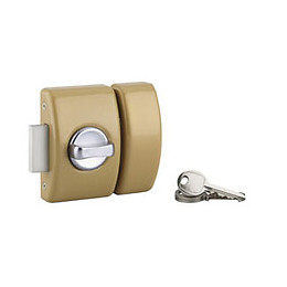 Verrou capot bouton cylindre 23x40mm 3 clés