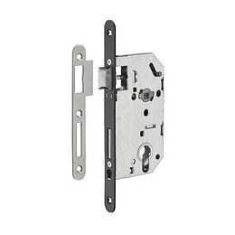 Boitier serrure encastrer axe 50mm cylindre réversible