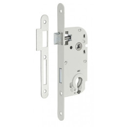 Boitier serrure encastrer axe 40mm cylindre réversible