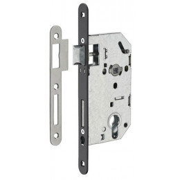 Boitier serrure encastrer axe 50mm cylindre réversible