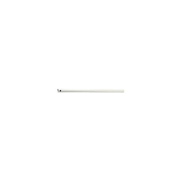 Tige pour manivelle diamètre 12mm Longueur 1.20m blanche - 1 pièce