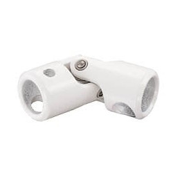Cardan rond/rond 12mm zingué blanc - 1 pièce