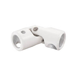 Cardan rond/rond 12mm zingué blanc - 1 pièce