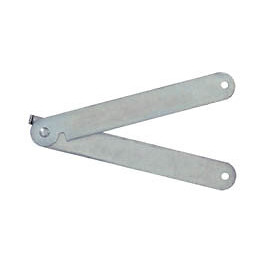 Compas tréteau acier zingué 130mm - 1 pièce