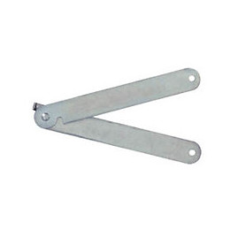 Compas tréteau acier zingué 130mm - 1 pièce