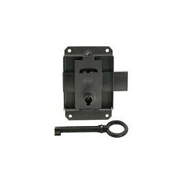 Serrure universelle à patte acier poli 15mm - 1 pièce