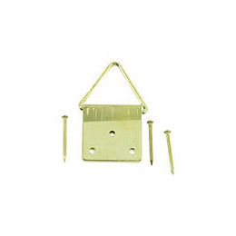 Attache triangulaire pour tableau 20mm - 6 pièces