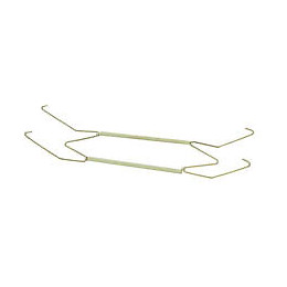 Porte-assiette laitonné n°3 25 à 30 cm - 2 pièces