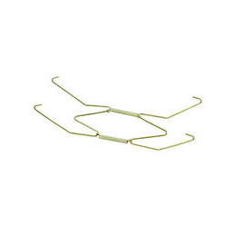 Porte-assiette laitonné n°2 18 à 24 cm - 2 pièces