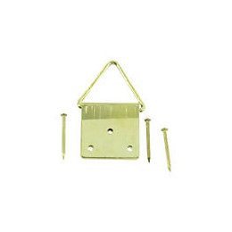 Attache triangulaire pour tableau 20mm - 6 pièces