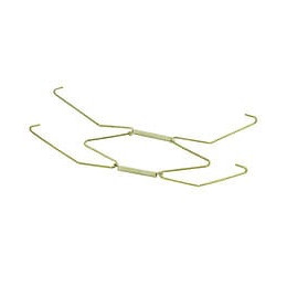 Porte-assiette laitonné n°2 18 à 24 cm - 2 pièces