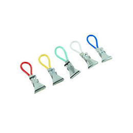 Accroche torchon klip-klap couleurs assorties - 5 pièces