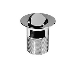 Bonde laiton chromé à clapet rotatif L75 ECOUL