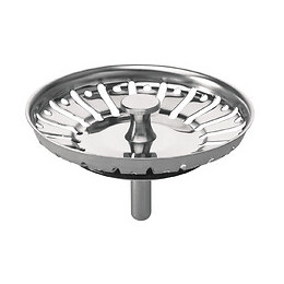 Panier pour bonde d'évier inox diamètre 90 mm.