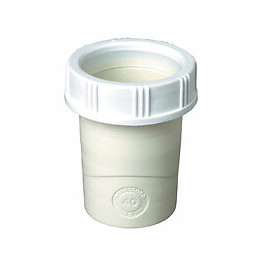 Raccord vissable PVC écrou + joint diamètre 40mm ECOUL