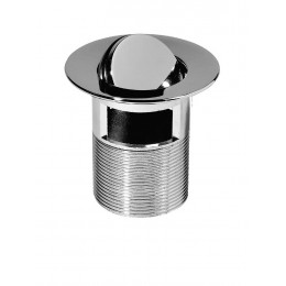 Bonde laiton chromé à clapet rotatif L75 ECOUL