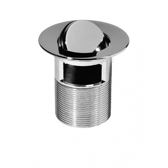 Bonde laiton chromé à clapet rotatif L75 ECOUL